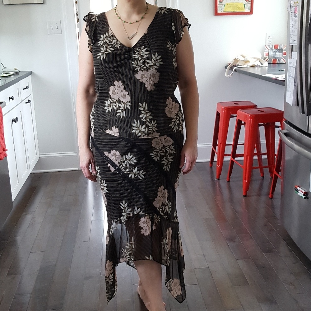 Max and Cleo 100% Silk Skirt Set